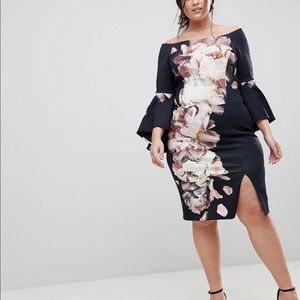 ASOS Plus Size Dress Midi Dress Boydcon Dress